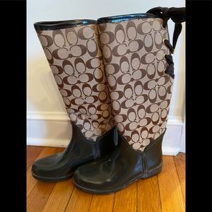 COACH Rain Boots